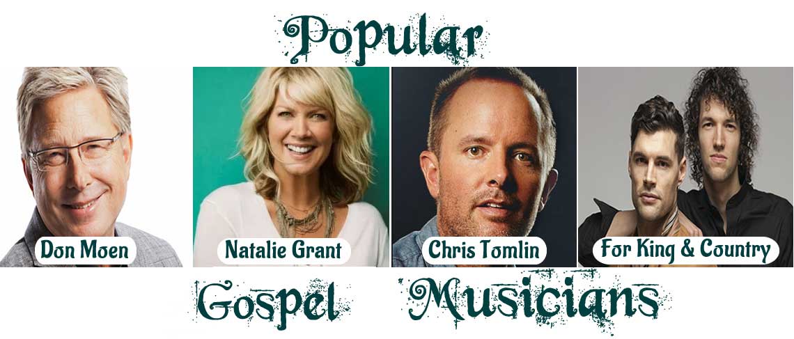 Popular Gospel Musicians